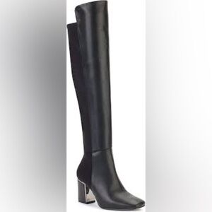 DKNY NEW in Box Black Over the Knee Boots, Size 8